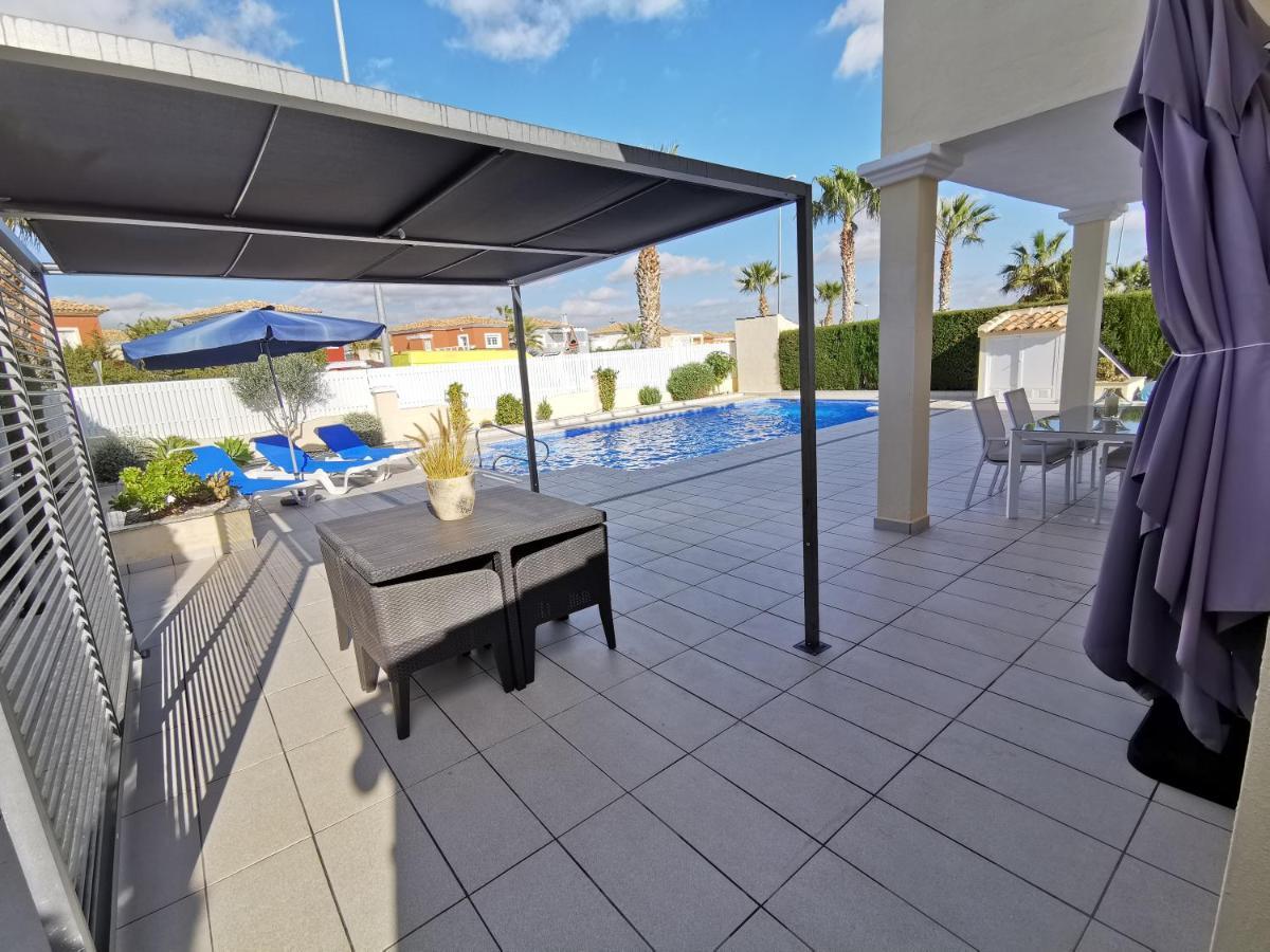 Villa De Lujo Con Piscina Privada, Jacuzzi Y Barbacoa Murcia Ngoại thất bức ảnh