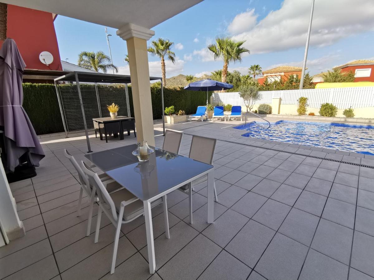 Villa De Lujo Con Piscina Privada, Jacuzzi Y Barbacoa Murcia Ngoại thất bức ảnh